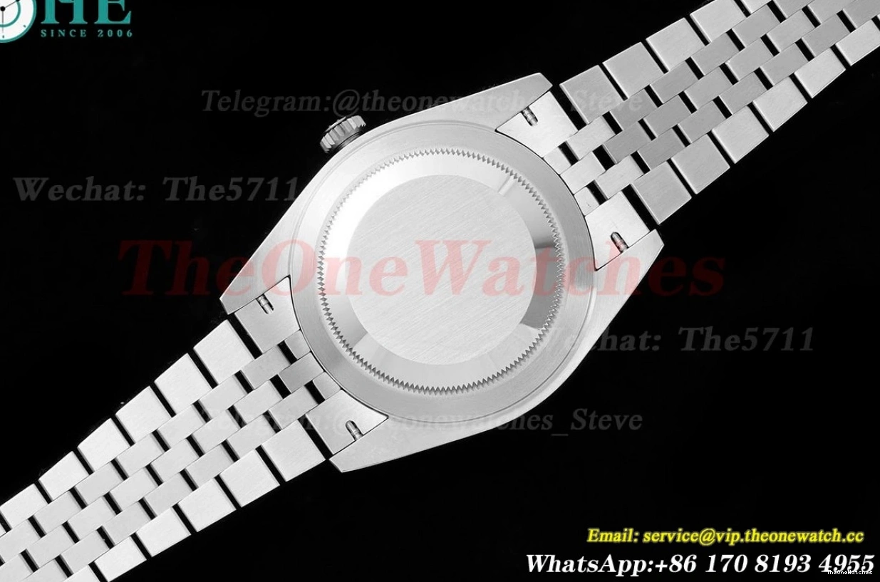 SS King 904L Dial Jubilee 41mm Black 126300 SS VR3235 Datejust 0502